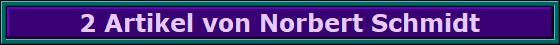 2 Artikel von Norbert Schmidt