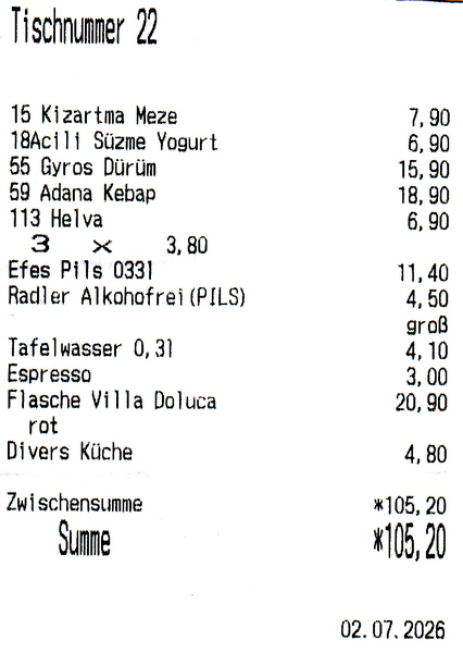 26-Rechnung  Restaurant, 2.07.26, FSx2-H600