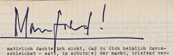 73-01-Brief von Peter, Aug 73-�berschrift 'Manfred'