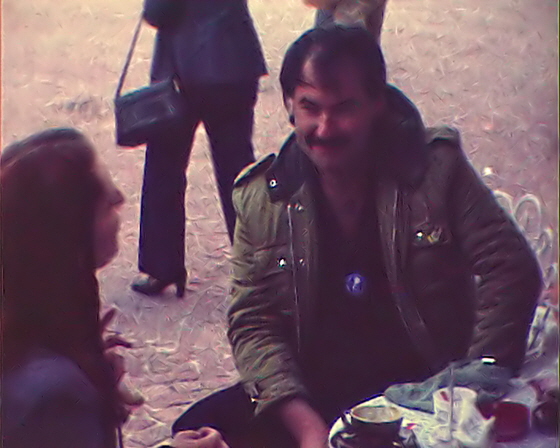 80-Gr�nberg 1980-789-Schriftstellerkollegin von Peter