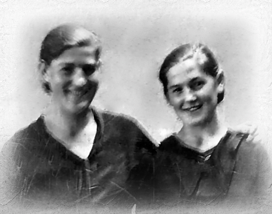 Marrie und Angnes (Ausschnitt)-sharpen-denoise-B+W5-560